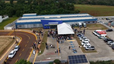 Imagem referente à notícia: Novo Centro de Saúde Gene Terezinha Basso é inaugurado em Itaipulândia e centraliza atendimentos em um só espaço