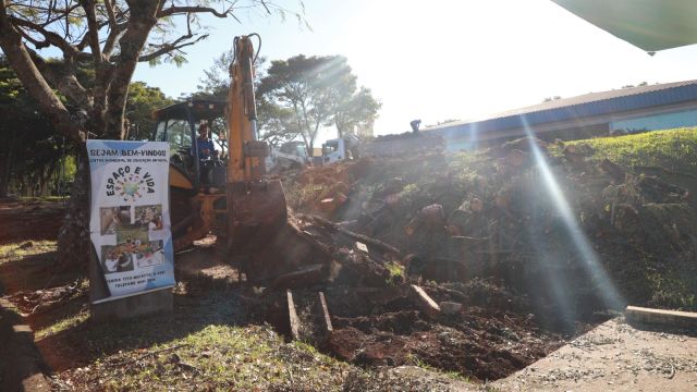 Prefeitura inicia obra de reforma e ampliação do Cmei Espaço e Vida em Cascavel