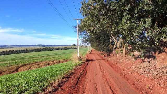 Prefeitura de Cascavel inicia obras de asfalto rural entre Rio da Paz e Jangadinha, no distrito de Diamante