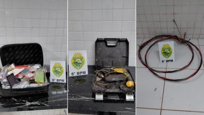 Imagem referente à notícia: Ação conjunta contra furto de energia termina com quatro presos e apreensão de objetos suspeitos em Cascavel