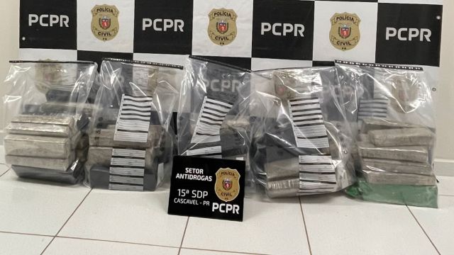 Operação Rastreio: Polícia Civil apreende mais 73 quilos de maconha e prejuízo ao crime chega a R$ 1,2 milhão
