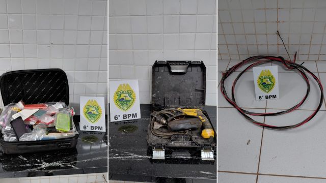 Ação conjunta contra furto de energia termina com quatro presos e apreensão de objetos suspeitos em Cascavel