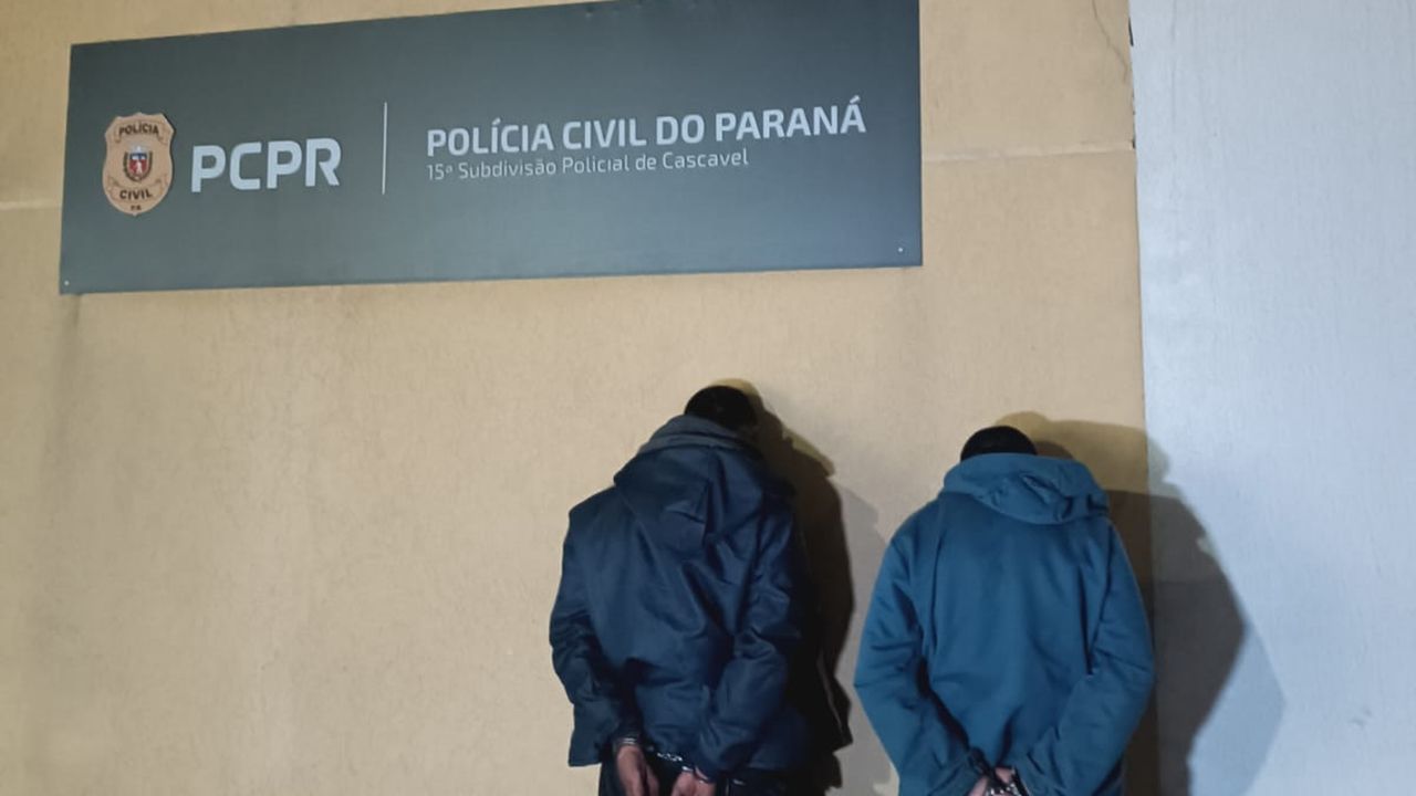Após diligências de inteligência, Guarda Municipal prende dois homens com mandados por tráfico em Cascavel