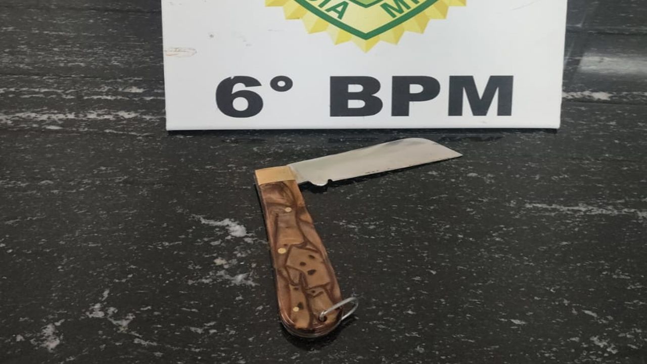 Violência doméstica: homem é preso após invadir casa da ex-companheira e tentar atacá-la com canivete em Cascavel