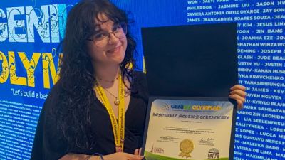Imagem referente à notícia: Estudante do Paraná leva menção honrosa em evento internacional de ciências