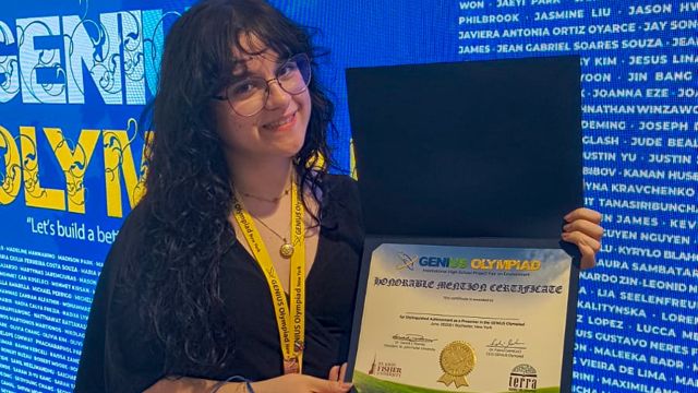 Estudante do Paraná leva menção honrosa em evento internacional de ciências