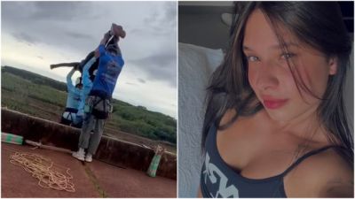 Imagem referente à notícia: Tragédia em salto de bungee jump: jovem morre após ser lançada sem corda e seis pessoas acabam presas em Limeira