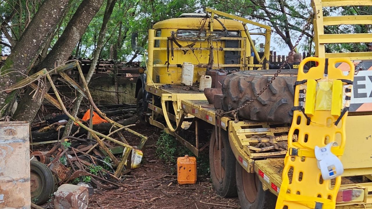 Intervenção policial do BPFRON termina com homem morto e arma apreendida em propriedade rural de Palotina