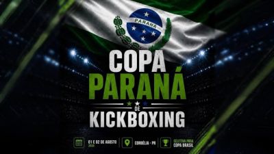 Imagem referente à notícia: Corbélia vai sediar Copa Paraná de Kickboxing 2026 e receber mais de 300 atletas do estado