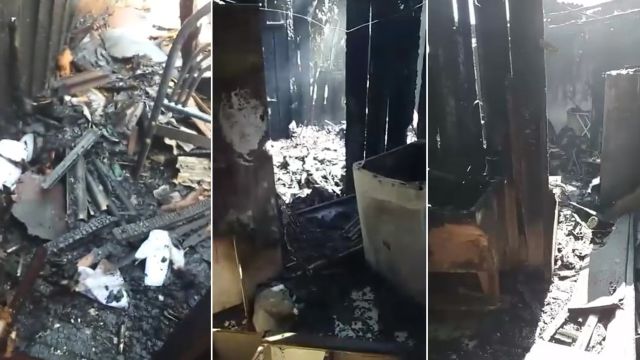 Família que perdeu casa em incêndio no Bairro Neva pede ajuda para reconstruir o imóvel em Cascavel