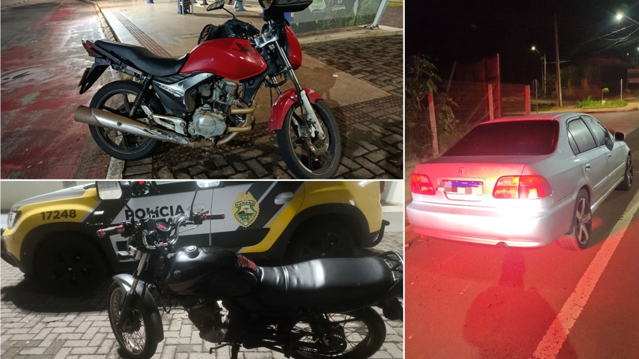 Motociclista sem habilitação é flagrado na contramão e PM recolhe três veículos em ocorrências no Centro e no Bairro Interlagos