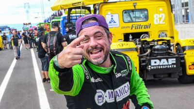 Imagem referente à notícia: Murilo Mânica conquista primeira vitória na Fórmula Truck em Cuiabá