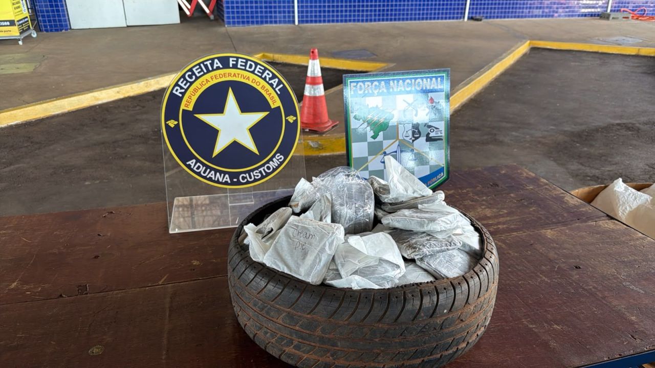 Receita Federal retém mais de 17 kg de haxixe na Ponte Internacional da Amizade
