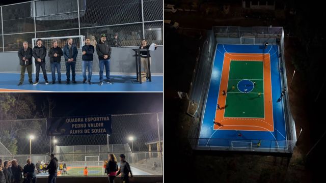 Após mais de 20 anos abandonada, Quadra do BNH é revitalizada e reinaugurada em Corbélia