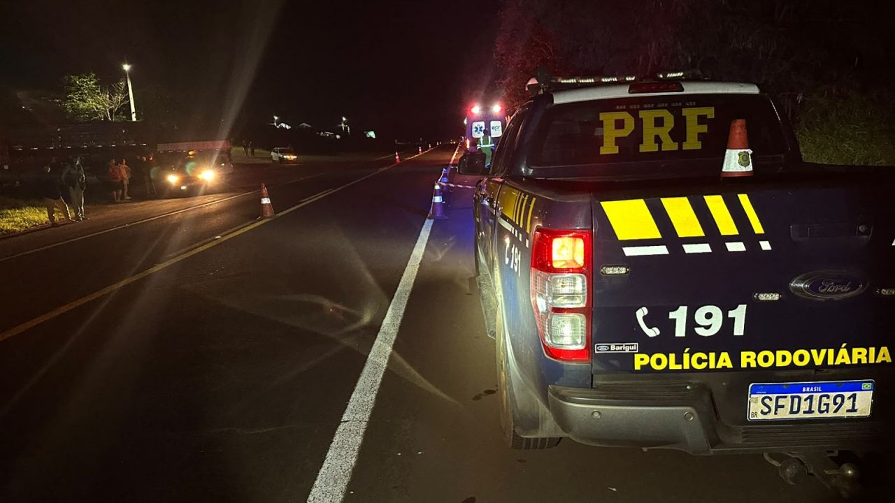 Mulher de 55 anos morre após ser atropelada na BR-369, em Santa Mariana