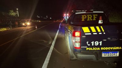 Imagem referente à notícia: Mulher de 55 anos morre após ser atropelada na BR-369, em Santa Mariana