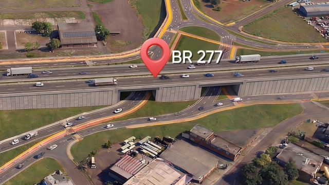 Prefeitura de Foz do Iguaçu apresenta projeto do viaduto do Trevo do Charrua para a população
