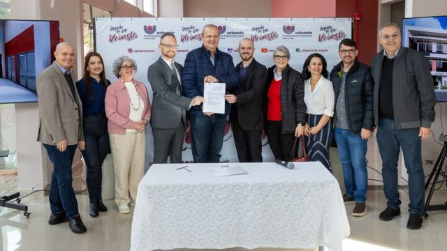 Unioeste celebra primeiro contrato de licenciamento de patente para empresa parceira