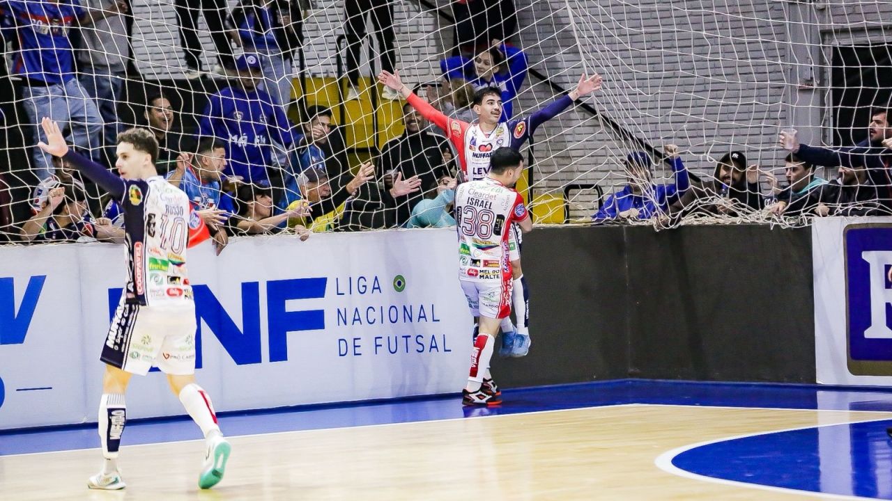 Cascavel Futsal empata com Carlos Barbosa em jogo eletrizante pela Liga Nacional na Neva