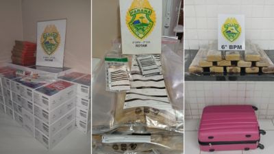 Imagem referente à notícia: Operação Protetor resulta em duas prisões por tráfico e apreensão de eletrônicos em Cascavel e Medianeira