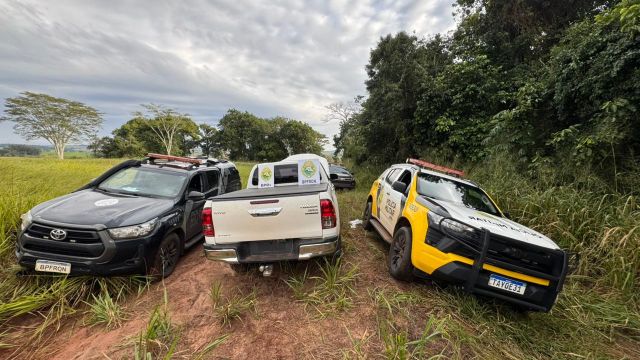 Operação SulMaSSP: PM recupera caminhonete roubada em Maringá após perseguição no Noroeste do Paraná