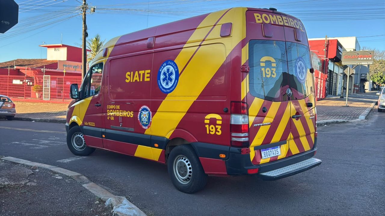 Idosa de 74 anos é atropelada por Volkswagen Golf no Bairro Brasília, em Cascavel