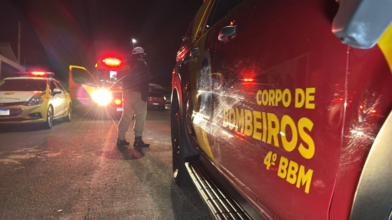 Homem é agredido com paulada na cabeça durante discussão com as filhas em Cascavel