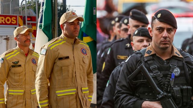 Ratinho Junior sanciona lei que amplia efetivos da PMPR e do Corpo de Bombeiros
