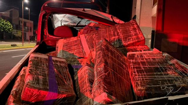 PMPR apreende mais de 5 toneladas de maconha em operações no Oeste