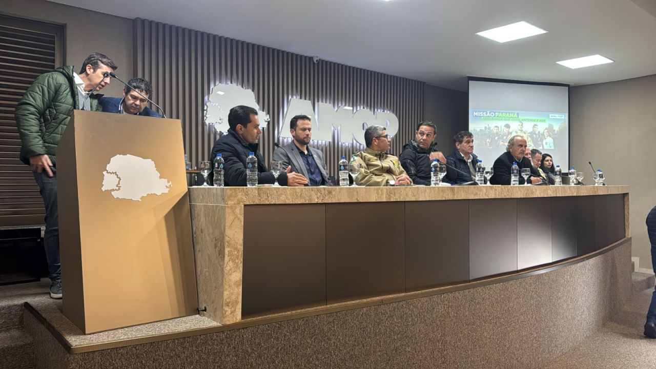 Segurança pública no Oeste do Paraná entra em pauta e prefeitos cobram reforço policial ao Estado