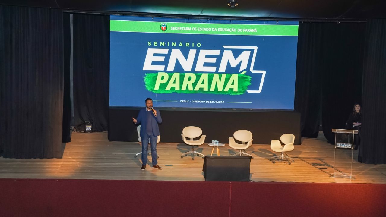Secretaria da Educação promove seminário de formação para o Enem 2026