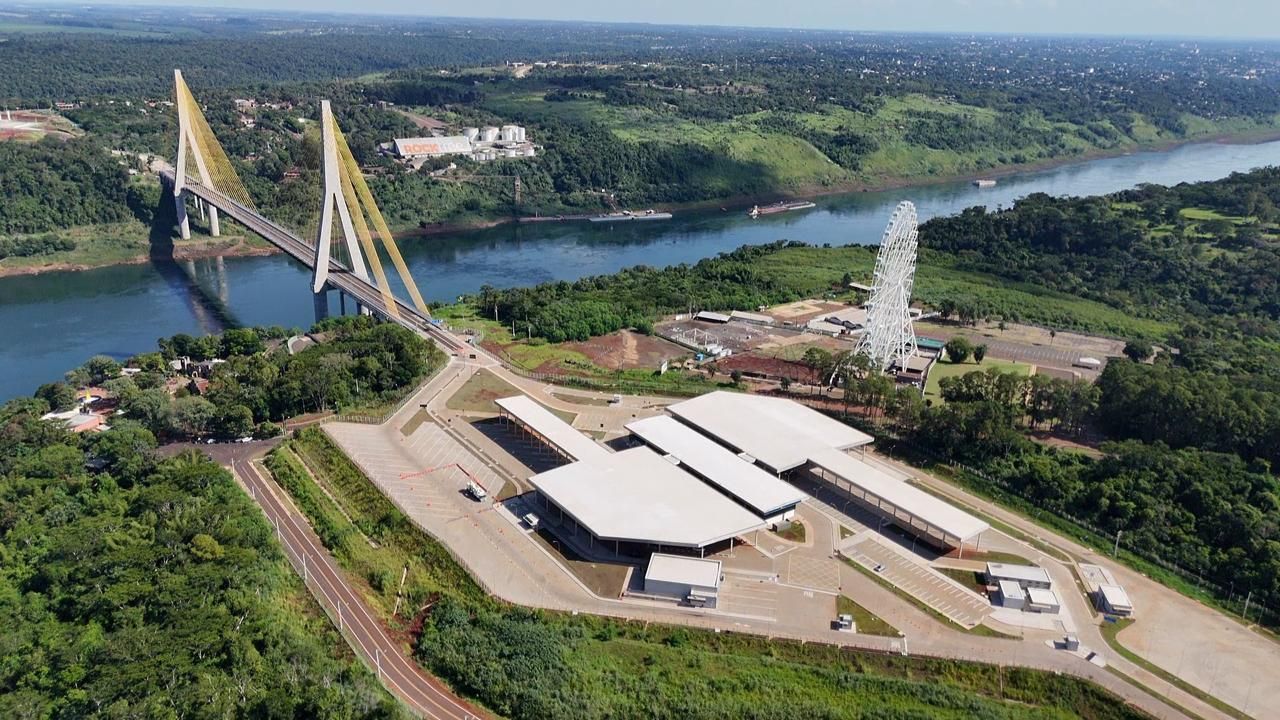 Alfândega da Receita Federal em Foz do Iguaçu avança na preparação para ampliar operações na Ponte da Integração
