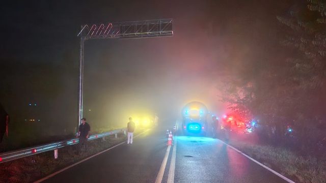 Pedestre morre após ser atropelado por caminhão na PR-471, em Catanduvas
