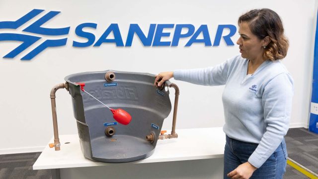 Campanha da Agepar reforça conscientização sobre a obrigatoriedade da caixa-d’água