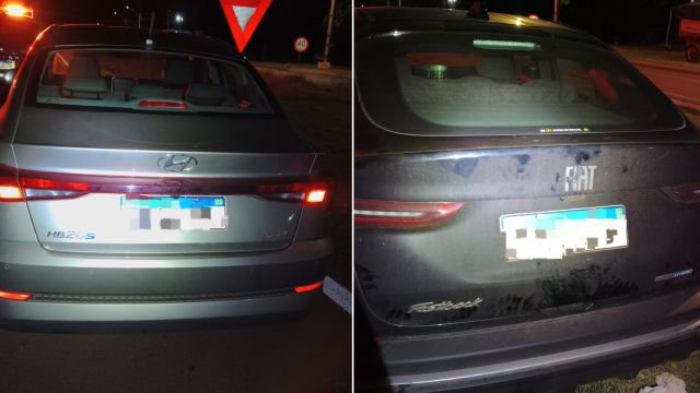 Ação conjunta da PM e Polícia Federal apreende veículos carregados com mercadorias sem desembaraço aduaneiro na BR-369, em Cascavel