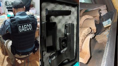 Imagem referente à notícia: Operação Iter Occultum mira organização criminosa ligada ao tráfico de drogas em Cascavel e apreende mais de R$ 32 mil