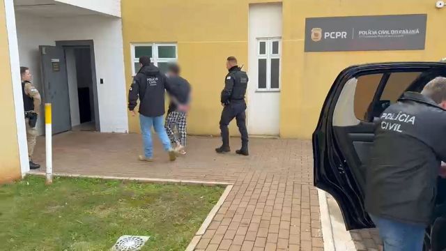 Homem é preso em flagrante por estupro virtual, stalking e violência psicológica contra ex-companheira em Cascavel