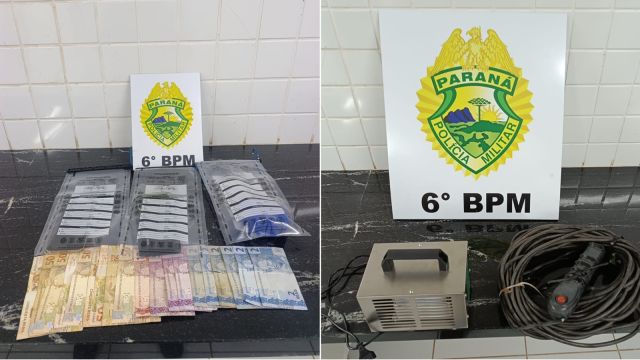 Ronda Policial: homem é preso com maconha e, em outra abordagem, dois são detidos por suspeita de receptação em Cascavel