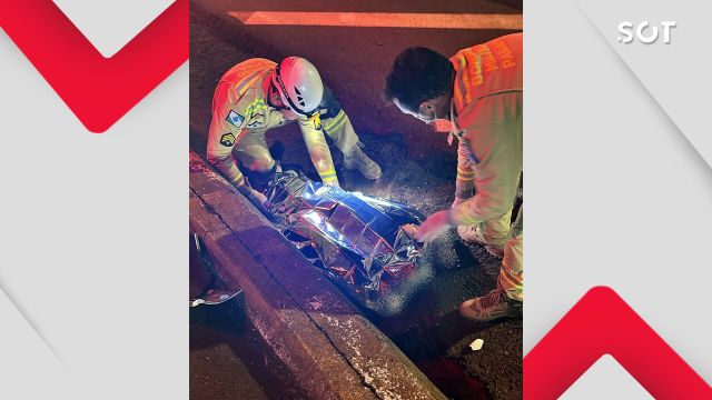 Homem morre após ser atropelado e arremessado para canaleta central da BR-277 em Santa Terezinha de Itaipu