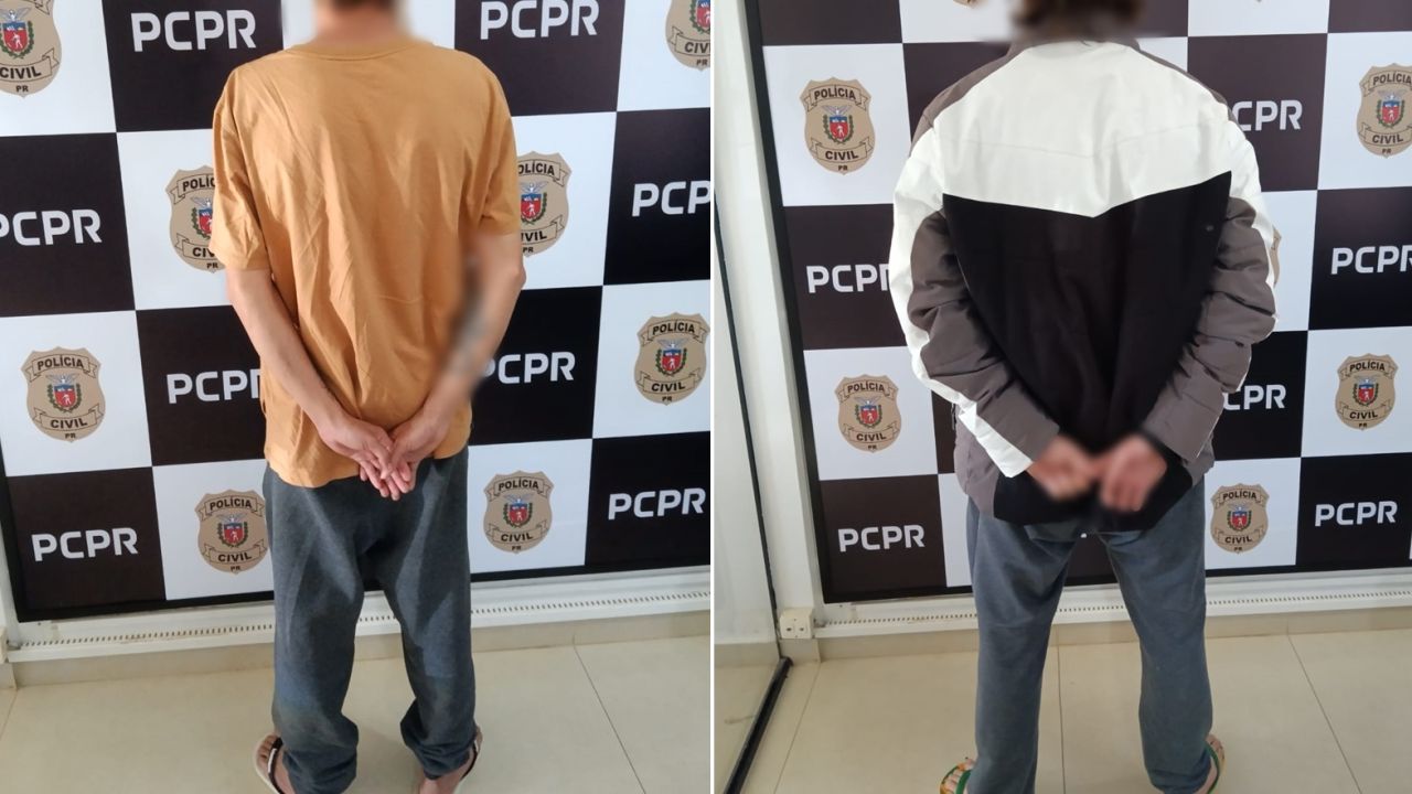 PCPR prende dois condenados por tráfico de drogas durante operação da Delegacia de Furtos e Roubos de Veículos em Cascavel