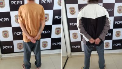 Imagem referente à notícia: PCPR prende dois condenados por tráfico de drogas durante operação da Delegacia de Furtos e Roubos de Veículos em Cascavel