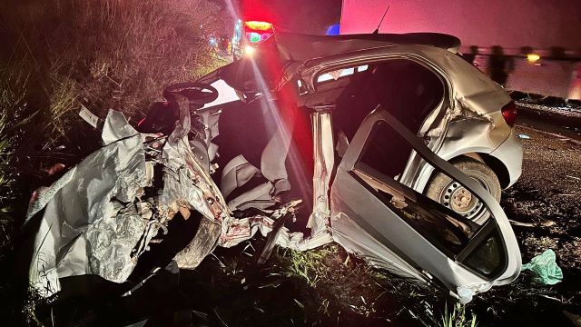 Ultrapassagem na contramão termina em tragédia e deixa três mortos na BR-153, no Paraná