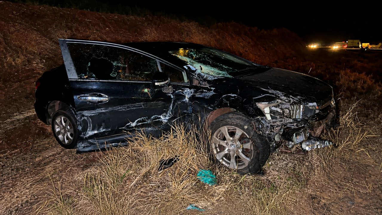 Grave acidente na BR-163 entre Cascavel e Sede Alvorada envolve quatro veículos e deixa dois feridos