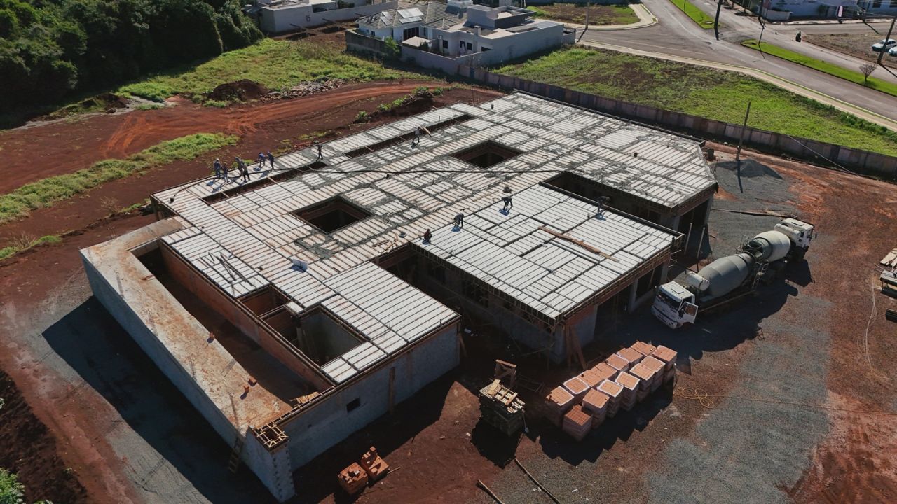 Novo Hospital e Maternidade de Itaipulândia avança com obras aceleradas e amplia expectativa por reforço na saúde pública