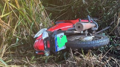Imagem referente à notícia: Motociclista fica ferido após colisão traseira na PR-317 entre Bragantina e Toledo