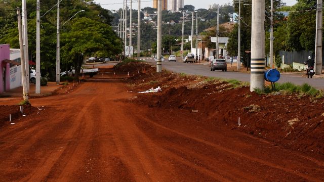 Prefeitura de Cascavel inicia rescisão de contrato por atraso em obra de R$ 2,4 milhões na Rua Poente do Sol