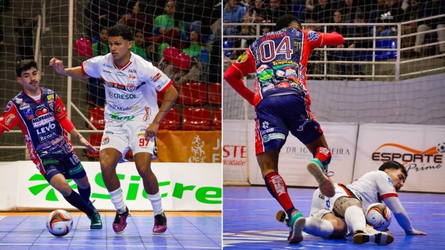 Cascavel Futsal perde para o CAD Guarapuava, cai para a 8ª posição e vê G4 escapar no Paranaense
