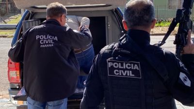 Imagem referente à notícia: Apresentador de TV e professora são presos em operação da Polícia Civil no Paraná