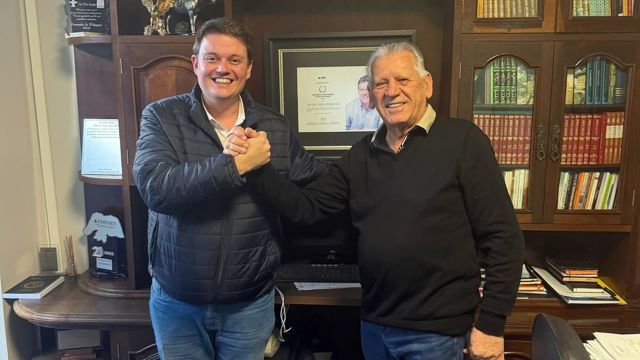 João Diego anuncia apoio à pré-candidatura de Dilceu Sperafico para deputado federal