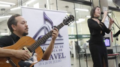 Imagem referente à notícia: Festival de Música leva arte a diferentes cenários e públicos de Cascavel